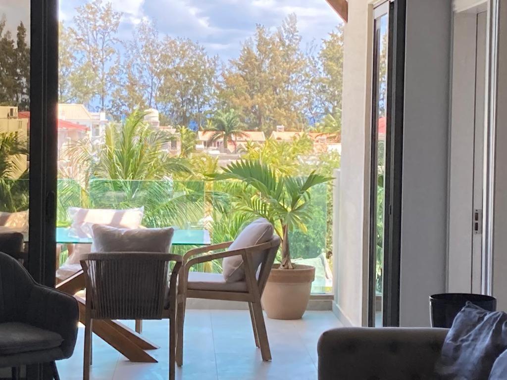 Splendide Penthouse Vue Mer A 5 Mn A Pied De La Plage Flic en Flac Ngoại thất bức ảnh