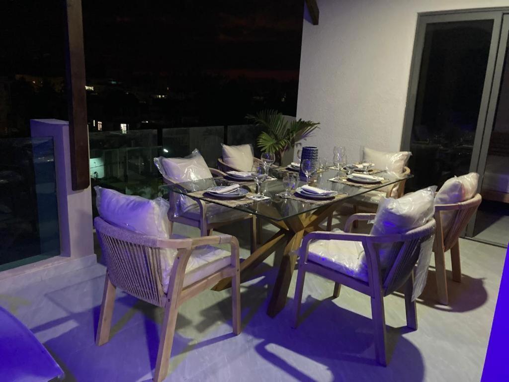 Splendide Penthouse Vue Mer A 5 Mn A Pied De La Plage Flic en Flac Ngoại thất bức ảnh